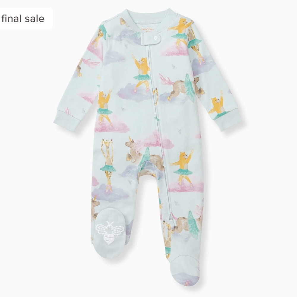 Burt's Bees Baby - Dream Ballet Organic Cotton Sleep & Play (0-3 months)